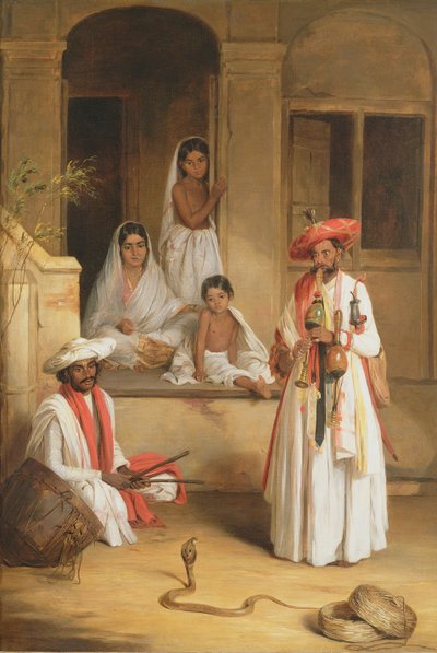 The Snake Charmer by Arthur Devis